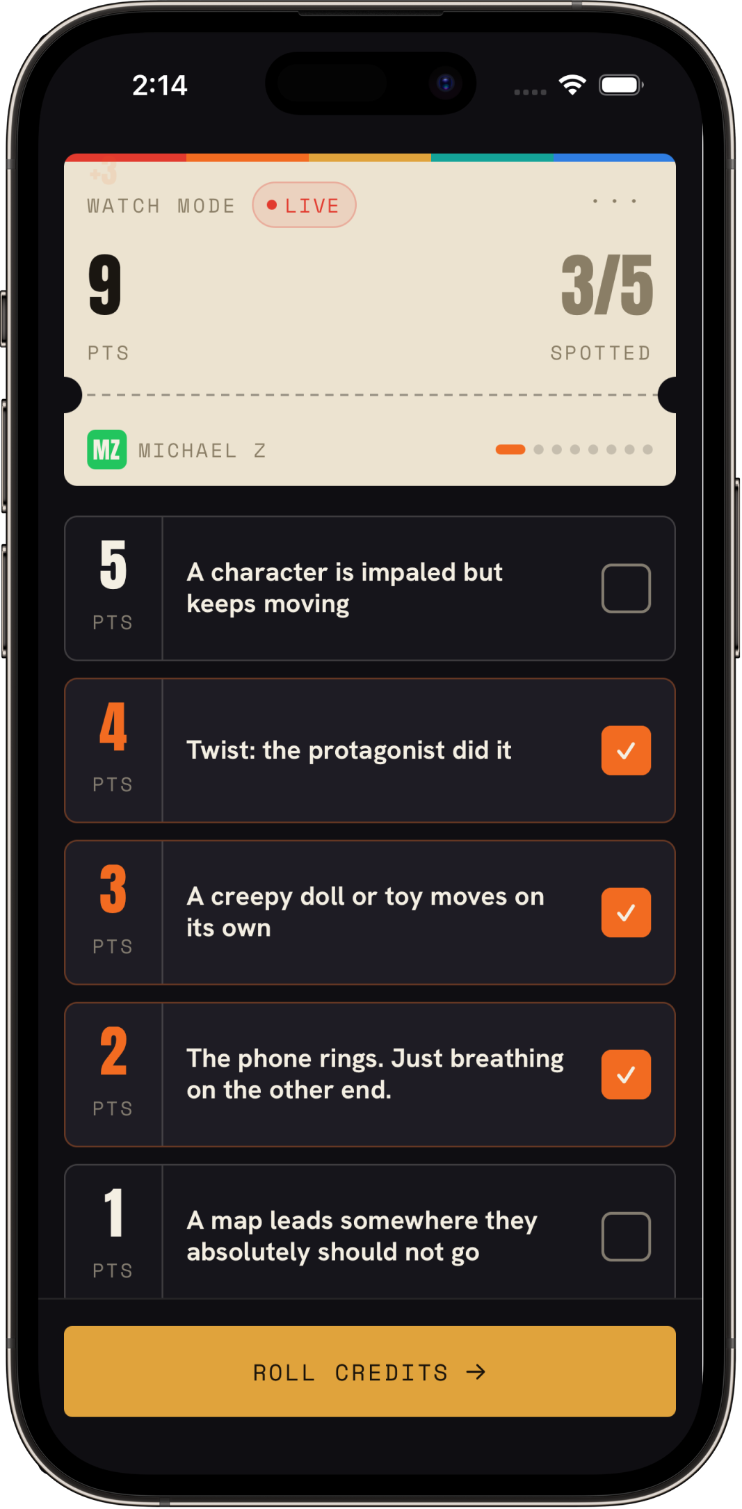 Typecast app screenshot